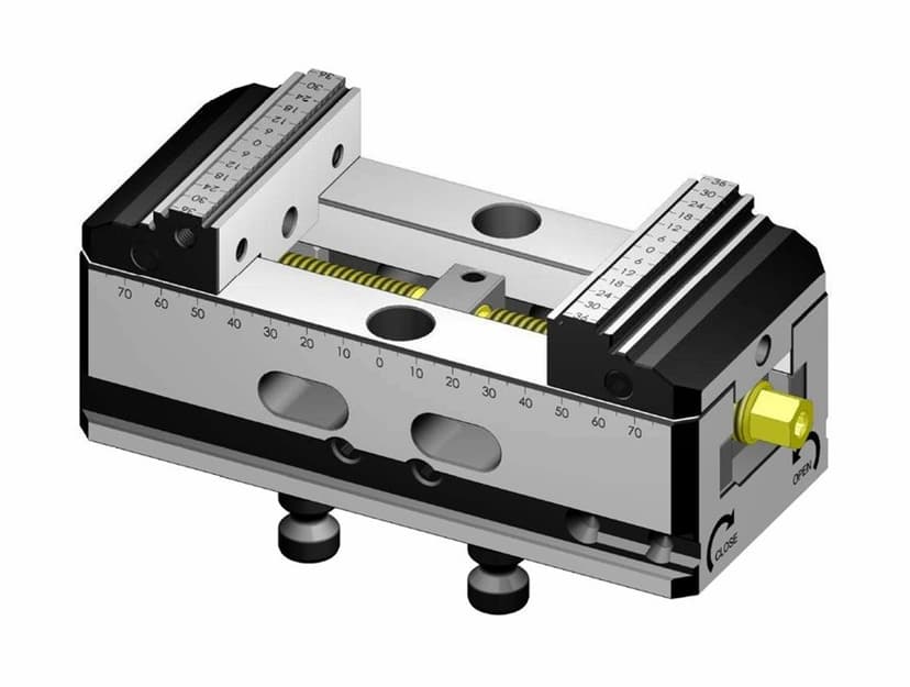5 Axis Self Centring Vise